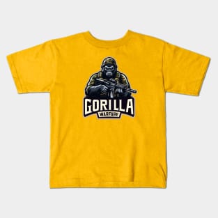 Gorilla Warfare Kids T-Shirt